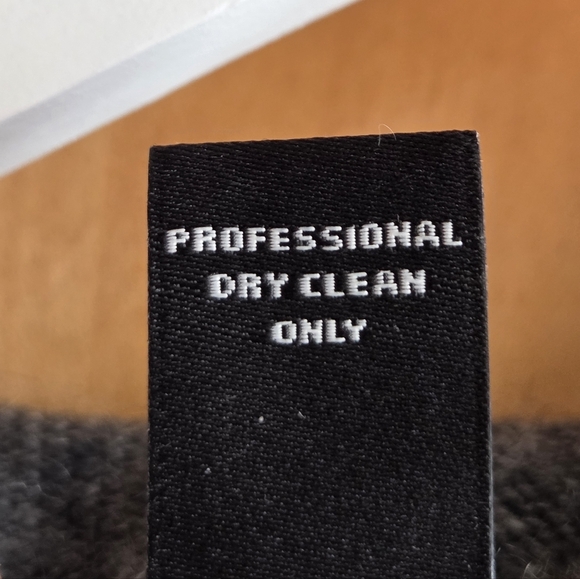 Autumn Cashmere Hoodie Sweater XL 100% Pure Cashmere Gray Black Pullover - Picture 7 of 9